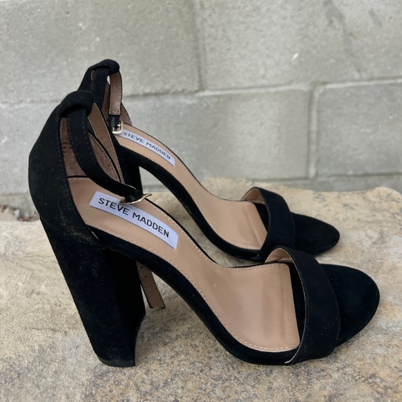 Steve Madden black heeled sandals 
Size 7.5 - Picture 4 of 4